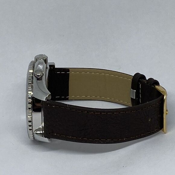 Michael Kors Guess MK5882 Women's Brown Leather Analog Dial Quarty Watch OP745 - Picture 9 of 12